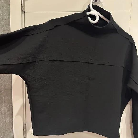 Black Cowl Neck Sweater - Picture 3 of 3